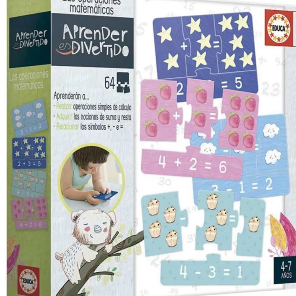 Juego Educativo Operaciones Matematicas^Educa Borras Hot