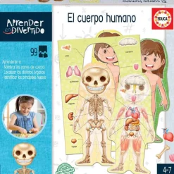 Juego El Cuerpo Humano | Aprender Es Divertido^Educa Borras