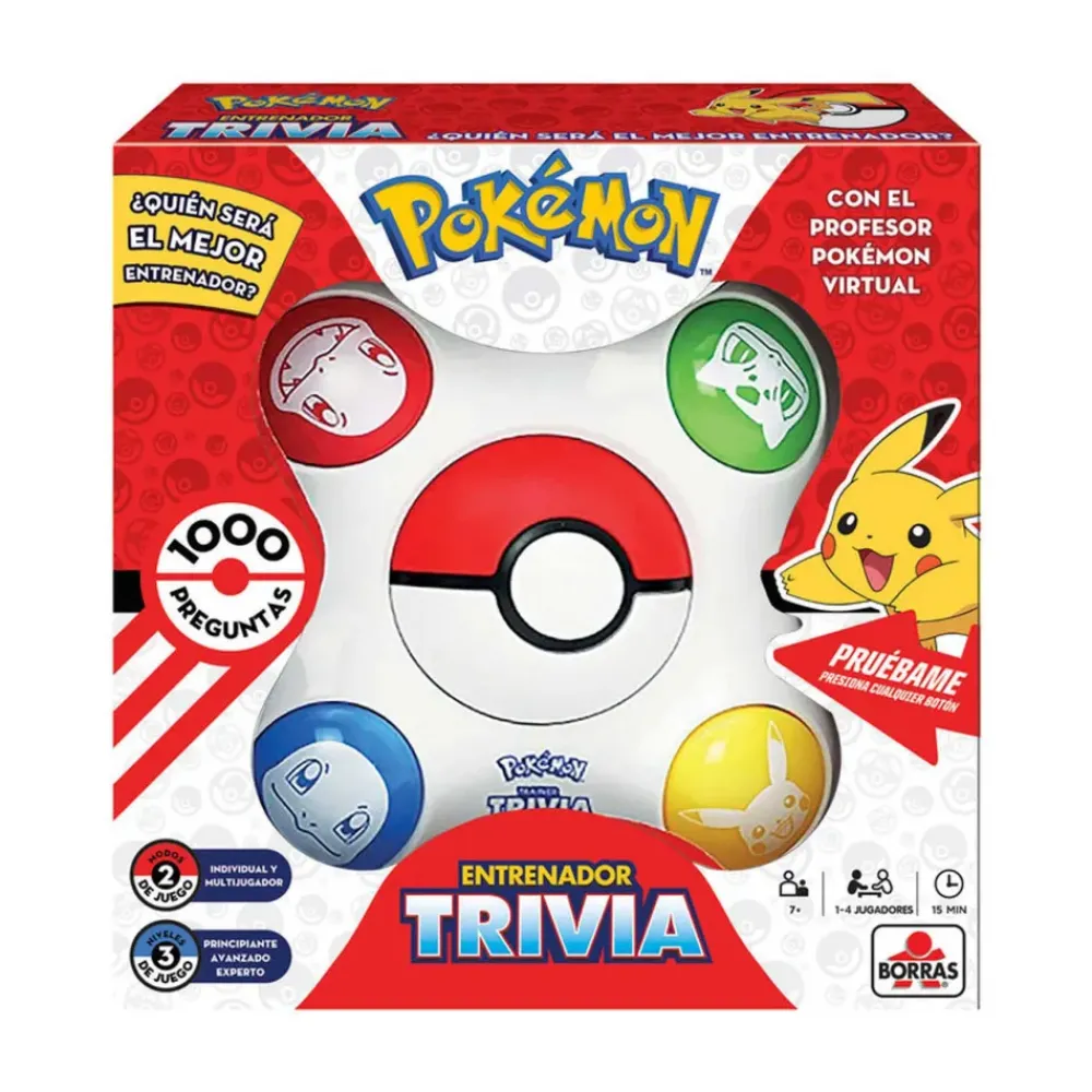 Juego Pokemon Entrenador Trivia^Educa Borras Outlet