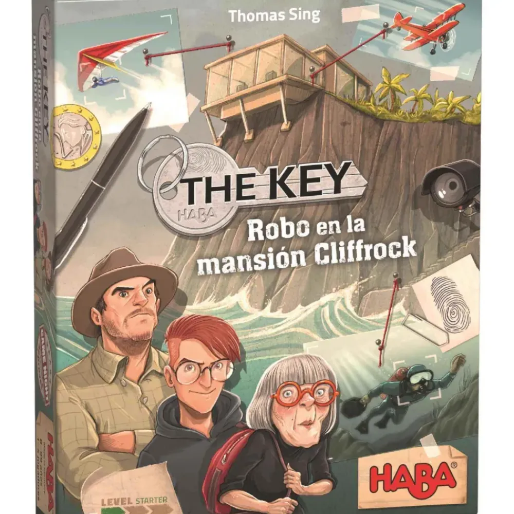 Juego The Key Robo En La Mansion Cliffrock^Haba Sale