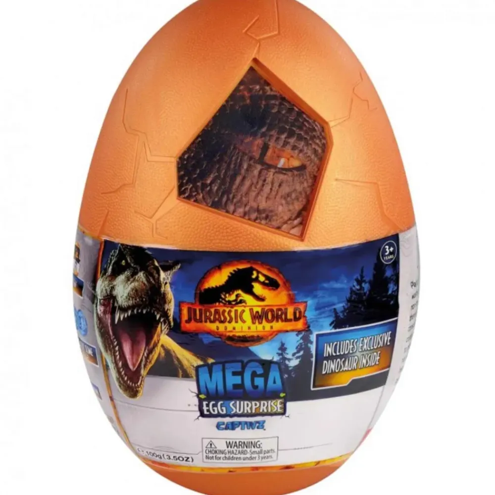 Jurassic Captivz Dominion Mega Huevo Sorpresa Dinosaurio Y Accesorios^Jurassic World Clearance