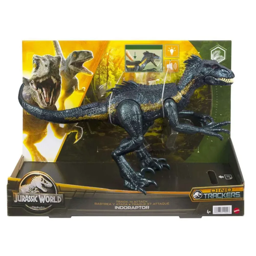 Rastrea Y Ataca Indoraptor Dinosaurio Juguete 4 Anos^Jurassic World New