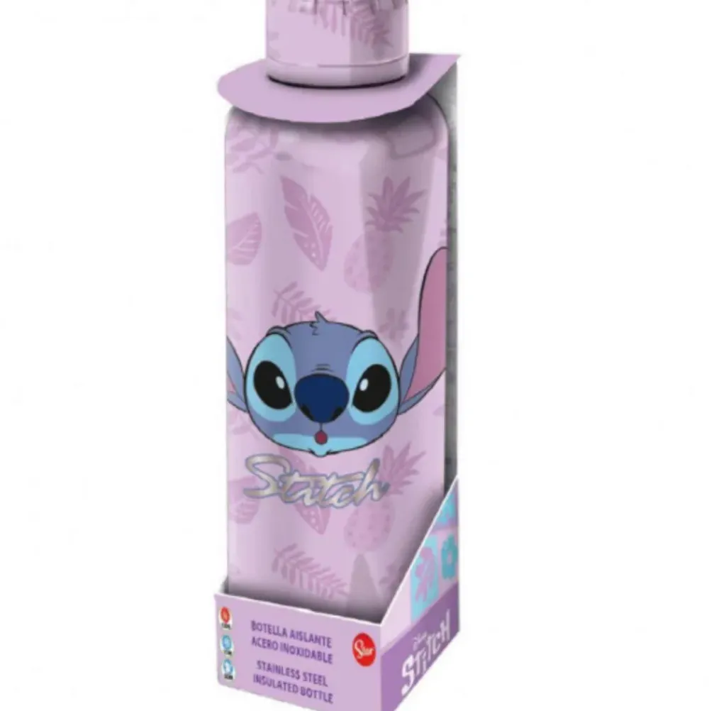Botella Termo 515 Ml^Lilo y Stitch New