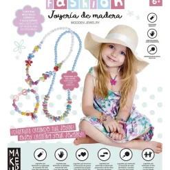Conjunto Creacion Joyeria Madera^Make Up Planet New