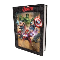 Marvel Puzzle Libro Lenticular Vengadores Original 300 Piezass^Avengers