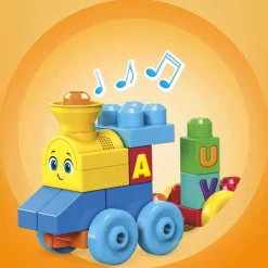 Tren Musical Abc Juguete De Bloques De Construcción^Mega Bloks New