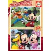 Mickey & Friends Puzzle De Madera Ecologica 2 X 50 Piezas^Educa Borras Discount