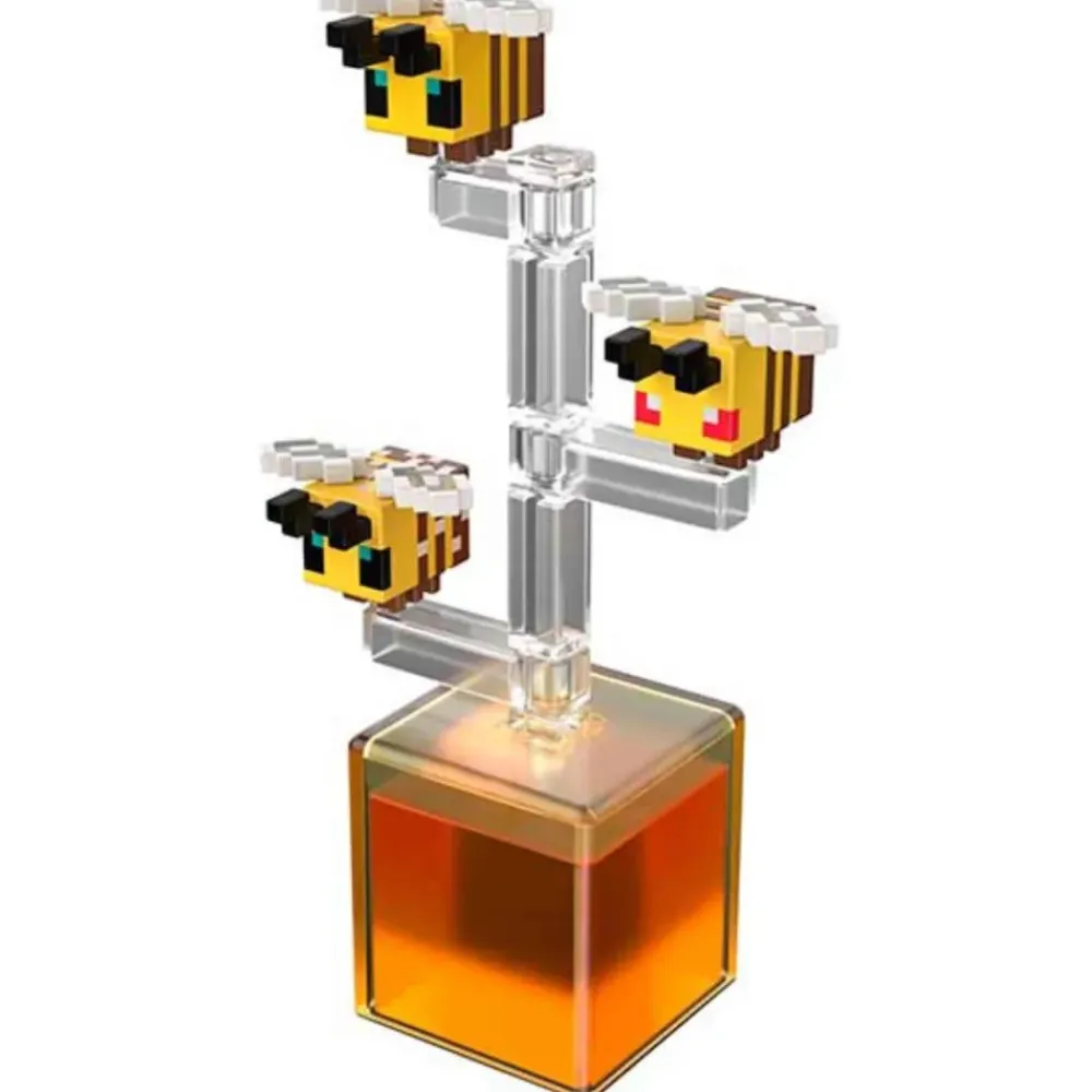 Figura Articulada Bees 8 Cm^Minecraft New
