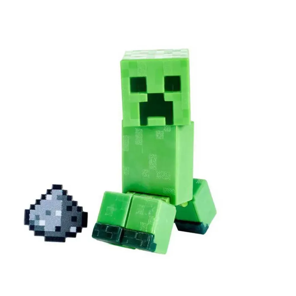 Figura Articulada Creeper 8 Cm^Minecraft Outlet