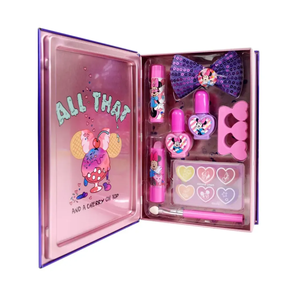 Libro De Maquillaje Caja Metal^Minnie Discount