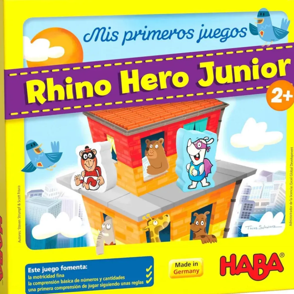 Mis Primeros Juegos Rhino Hero Junior^Haba