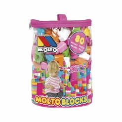 Bolsa 80 Bloques Rosa^Molto Clearance