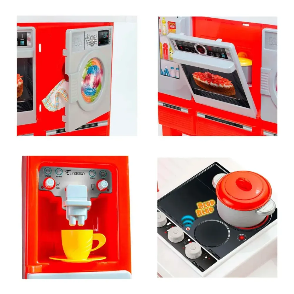 Cocina Gourmet Electronica Azul^Molto Hot