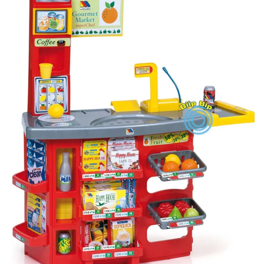 Supermercado Electronico Y Carrito^Molto New