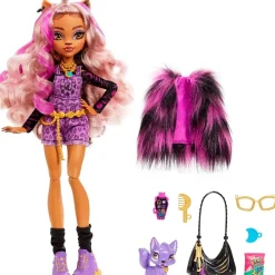 Clawdeen Wolf Muneca Articulada Con Mascota Y Accesorios De Moda^Monster High Outlet