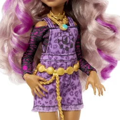 Clawdeen Wolf Muneca Articulada Con Mascota Y Accesorios De Moda^Monster High Outlet