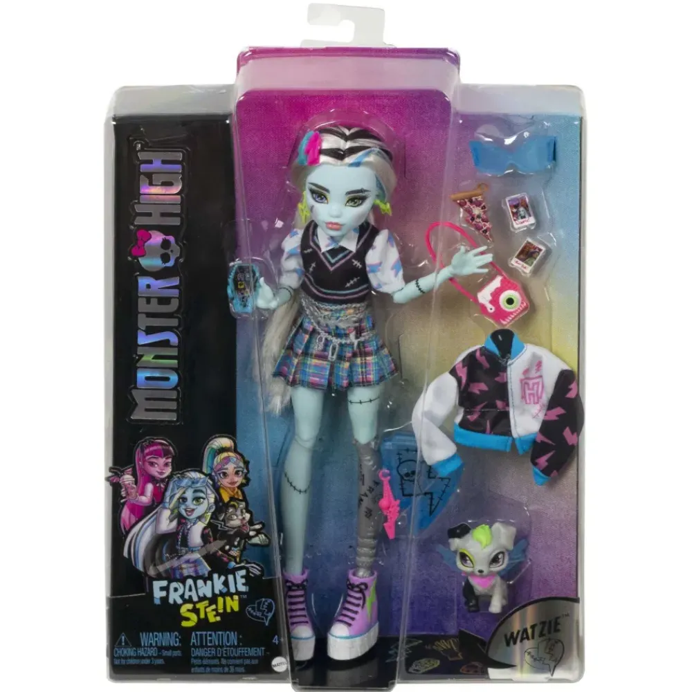 Frankie Stein Muneca Con Accesorios 4 Anos^Monster High Clearance