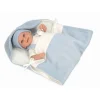 Muneco Elegance De 35 Cm Babyto Azul Con Manta^Muñecas Arias Online