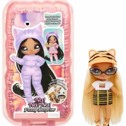 Na! Na! Na! Muneca Fuzzy Surprise - Tiger Girl (Chica Tigre)^Na! Na! Na! Surprise