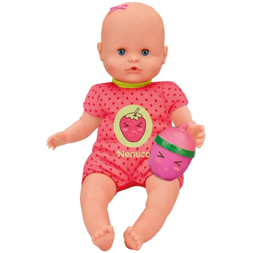 Muneco Con Biberon Sonajero Rosa^Nenuco Sale