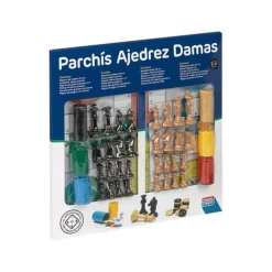 Parchis Ajedrez Damas 3 En 1^Game Planet Classics New