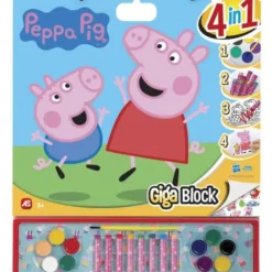 Libro De Colorear Giga Block 4 En 1^Peppa Pig Clearance