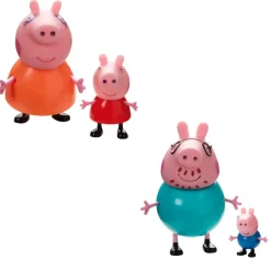 Pack 2 Figuras Familia Peppa Diferentes Packs^Peppa Pig Hot