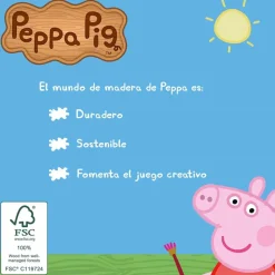Tren De Madera Con Figura Abuelo Pig^Peppa Pig Sale