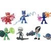 Pj Mask Deluxe Pack De 6 Heroes Y Vilanos^PJ Masks