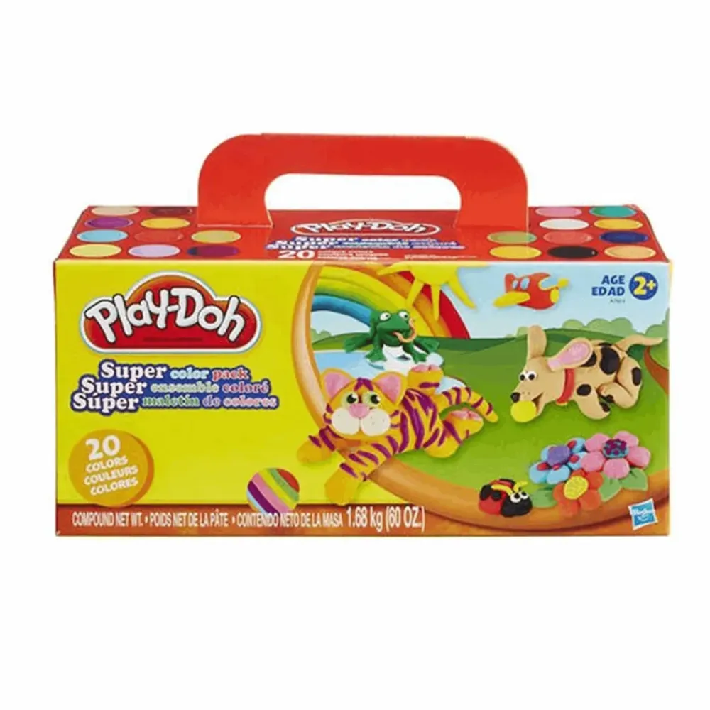 Playdoh Pack Super Color 20 Botes^Play-Doh Best