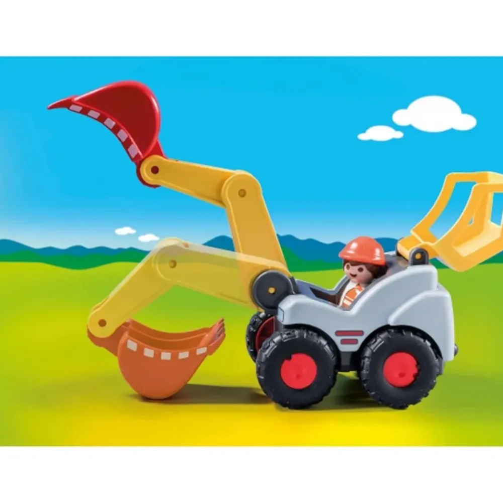 1.2.3 Pala Excavadora 70125^Playmobil Online