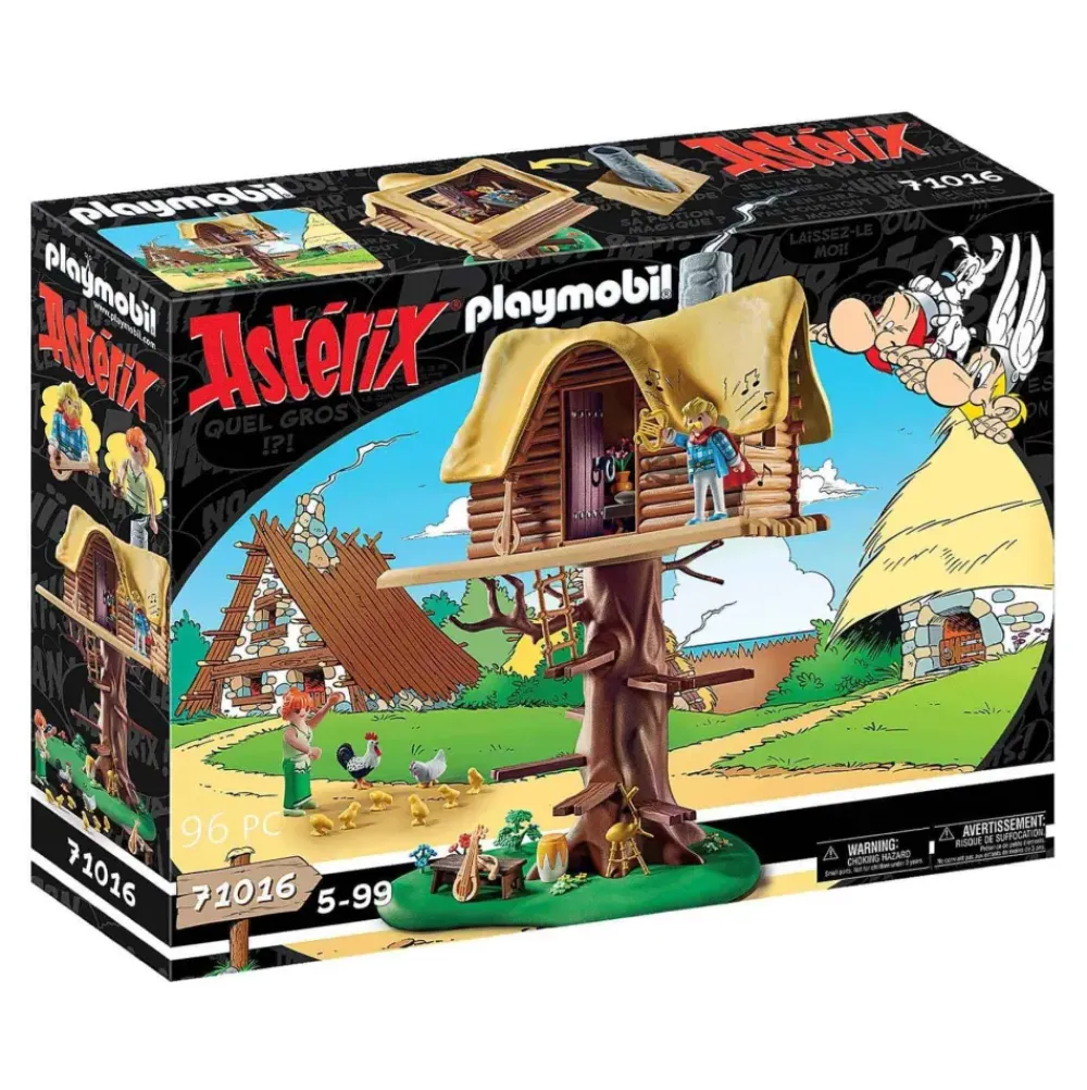 Asterix Asuranceturix Con Casa Del Arbol^Playmobil New