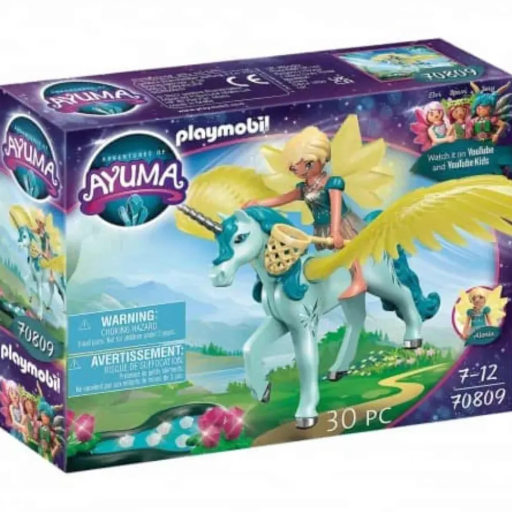 Ayuma Crystal Fairy Con Unicornio 70809^Playmobil Clearance