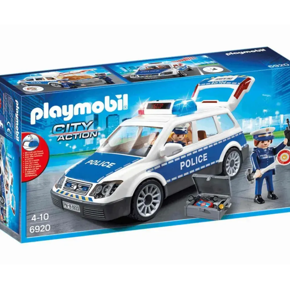 City Action Coche De Policia Con Luces Y Sonido 6920^Playmobil