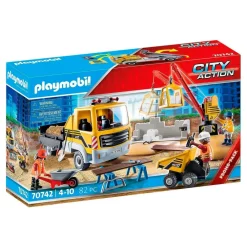 City Action Contruccion Con Camion Volquete^Playmobil Outlet