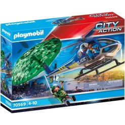 City Action Helicoptero De Policia: Persecucion En P 70569^Playmobil Hot