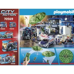 City Action Helicoptero De Policia: Persecucion En P 70569^Playmobil Hot