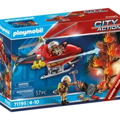 City Action Helicoptero De Bomberos^Playmobil Outlet