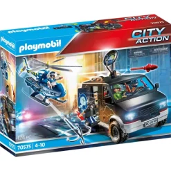 City Action Helicoptero De Policia: Persecucion Del70575^Playmobil Clearance