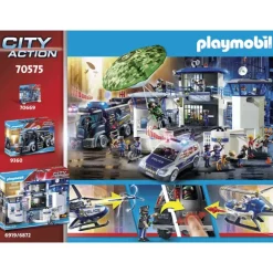City Action Helicoptero De Policia: Persecucion Del70575^Playmobil Clearance