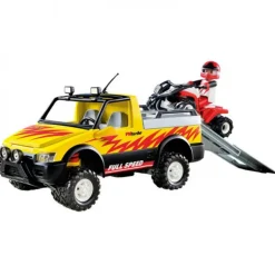 City Action Pick Up Con Quad De Carreras^Playmobil Online