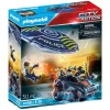 City Action Policia Paracaidas Persecucion Del Vehiculo Anfibio^Playmobil Sale