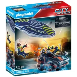 City Action Policia Paracaidas Persecucion Del Vehiculo Anfibio^Playmobil Sale