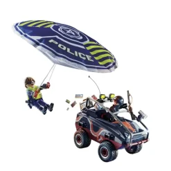 City Action Policia Paracaidas Persecucion Del Vehiculo Anfibio^Playmobil Sale