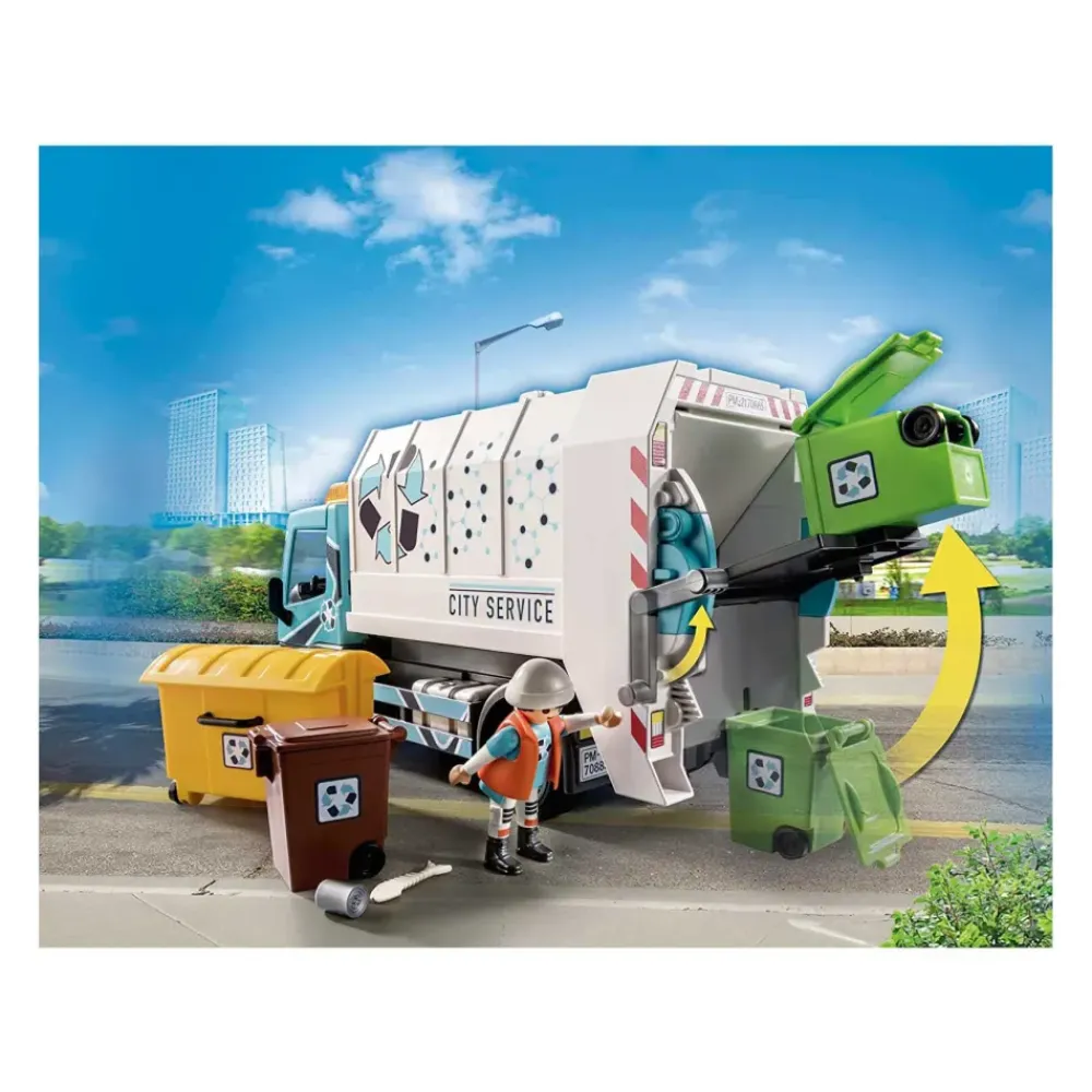 City Life Camion De Basura Con Luces 70885^Playmobil Discount