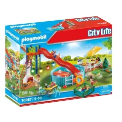 City Life Fiesta En La Piscina Con Tobogan 70987^Playmobil