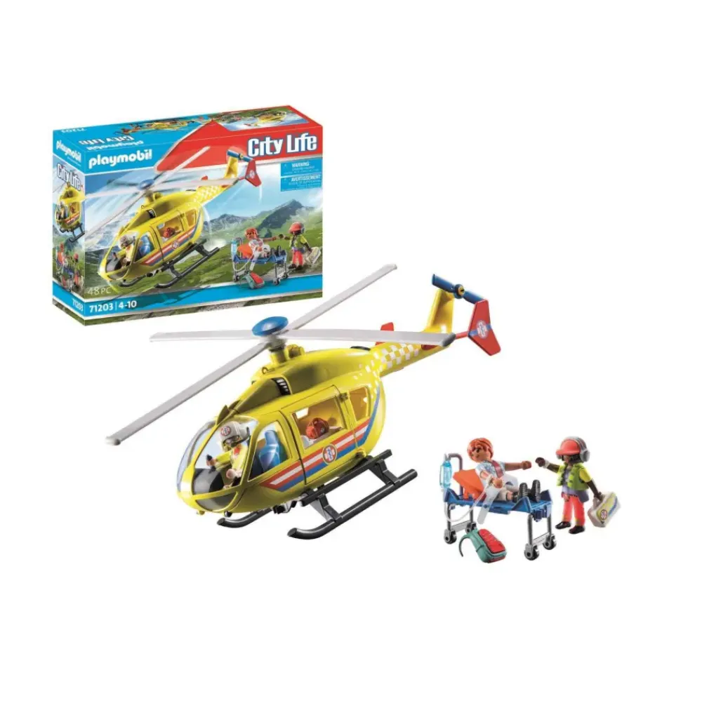 City Life Helicoptero De Rescate 71203^Playmobil Discount