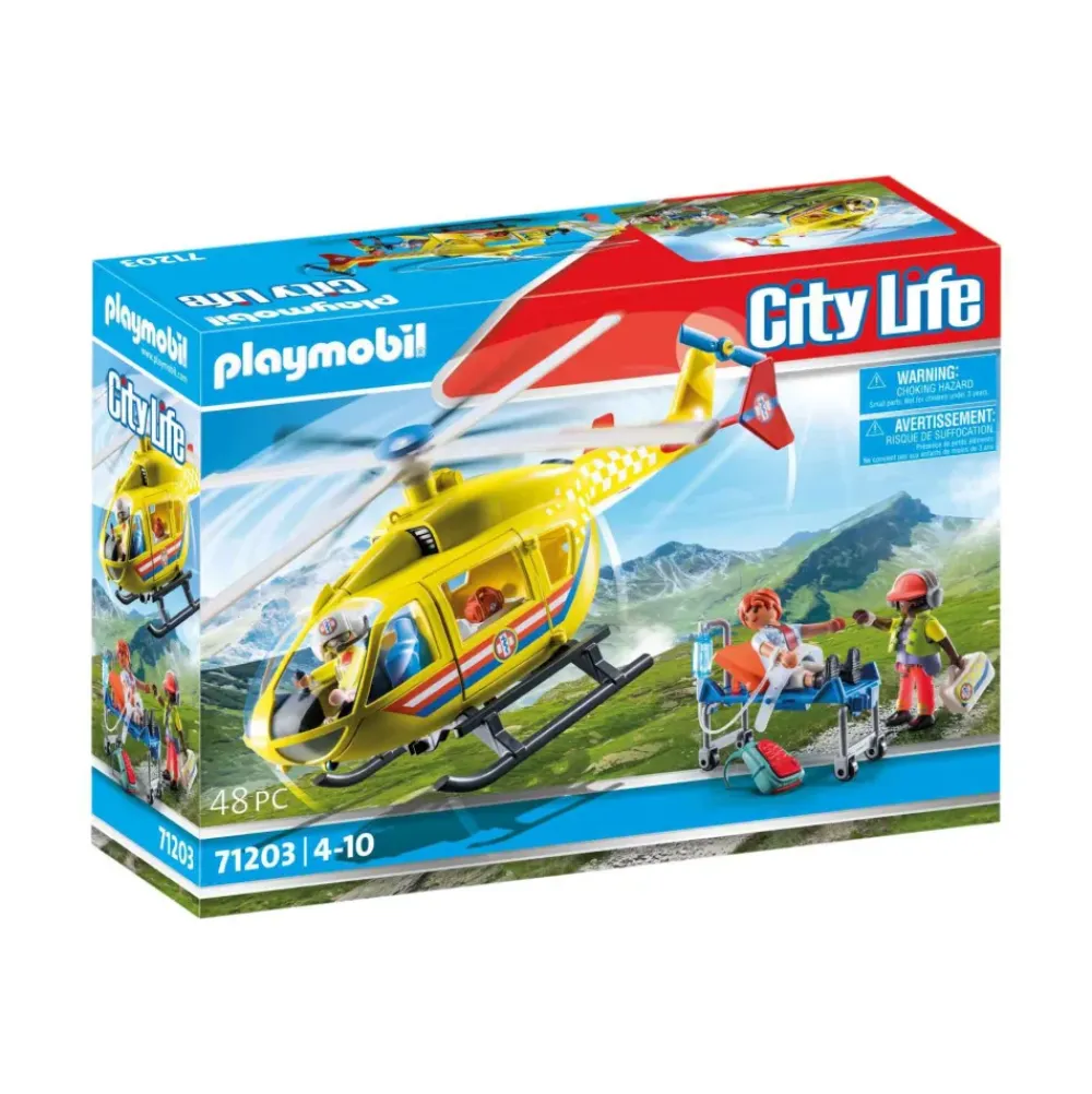 City Life Helicoptero De Rescate 71203^Playmobil Discount