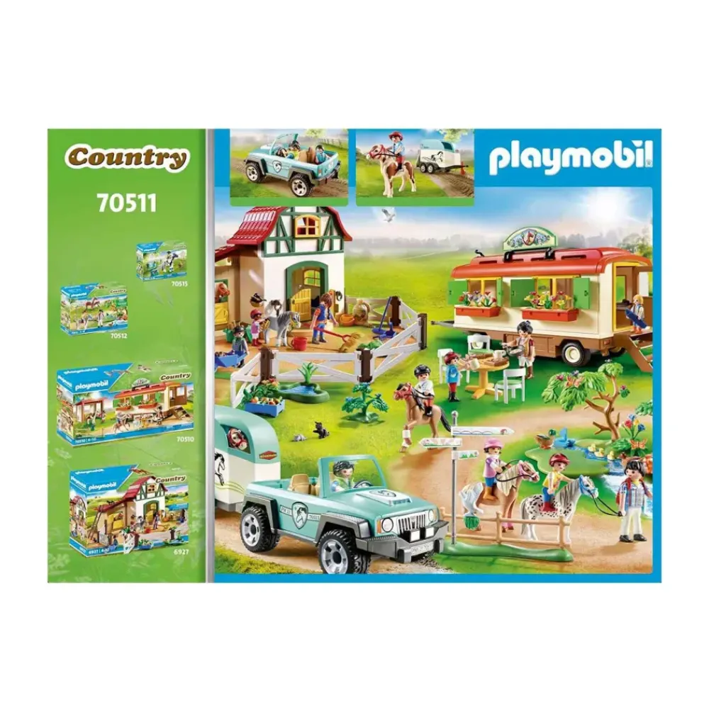 Country Coche Con Remolque Para Poni 70511^Playmobil Hot