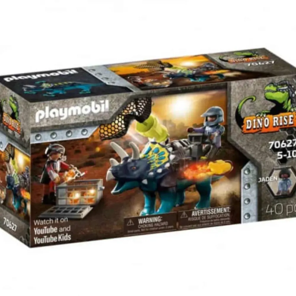 Dino Rise Triceraptos Disturbios Por Las Piedras Legendarias 70627^Playmobil Hot